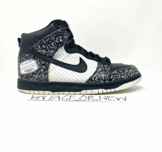 2014 Nike Dunk SB High Composition Notebook Back To Scho...