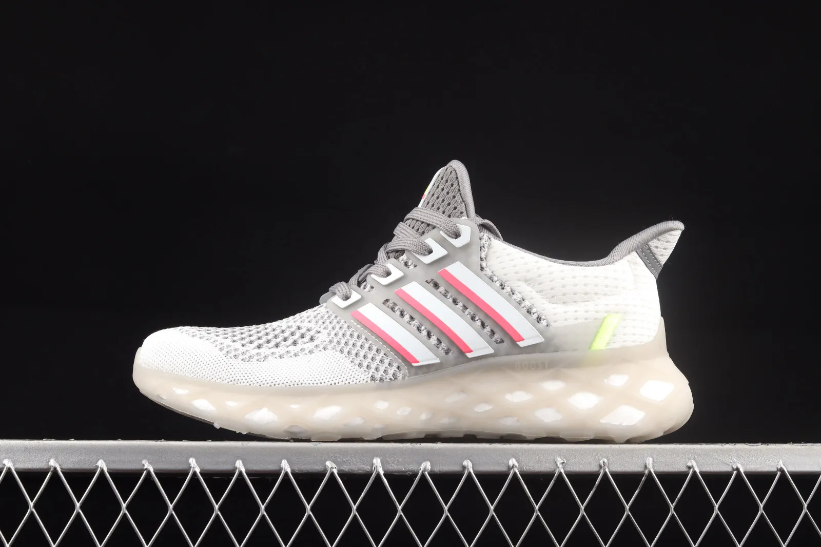 Adidas Originals Ultraboost Web DNA Cloud White Grey Red GZ3680