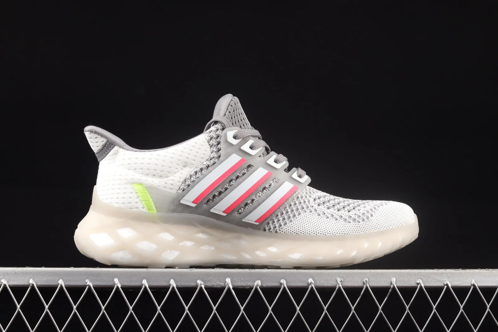 Adidas Originals Ultraboost Web DNA Cloud White Grey Red GZ3680