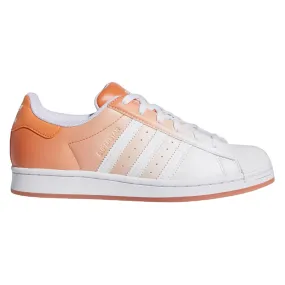 adidas Originals Womens Superstar Gradient Copper Shoes - White / Orange