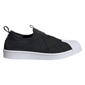 adidas Originals Womens Superstar Slip-on Shoes - Black / White