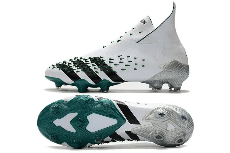 Adidas Predator Freak+ Laceless FG EQT - White / Green