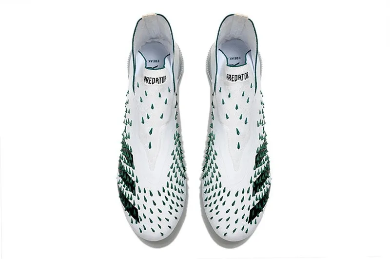 Adidas Predator Freak+ Laceless FG EQT - White / Green