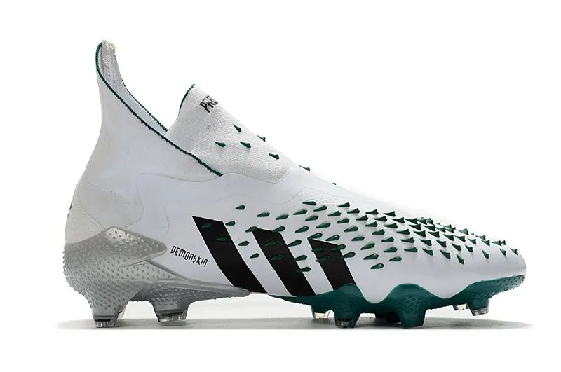 Adidas Predator Freak+ Laceless FG EQT - White / Green