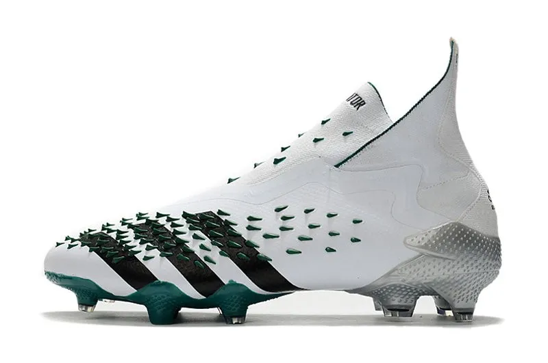 Adidas Predator Freak+ Laceless FG EQT - White / Green