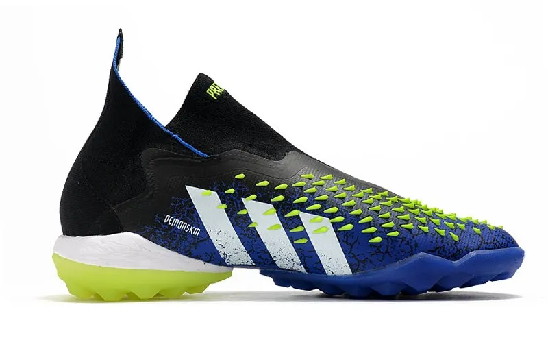 Adidas Predator Freak+ Laceless TF Superlative - Blue / Black / White / Yellow