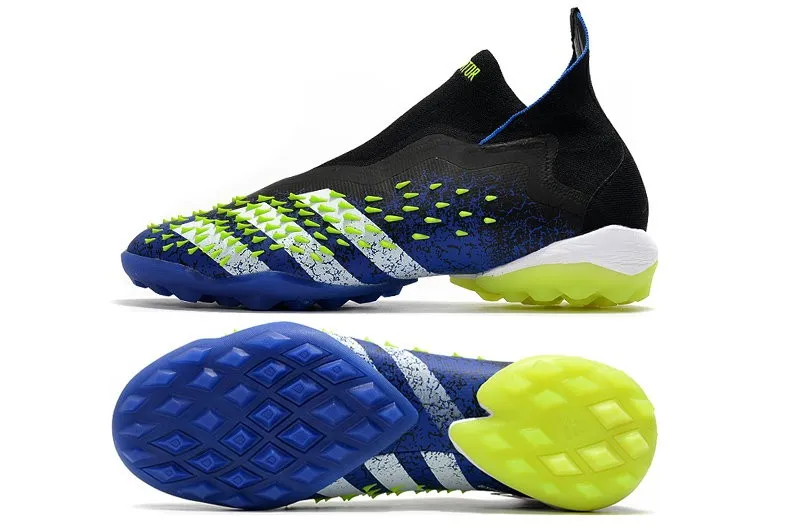 Adidas Predator Freak+ Laceless TF Superlative - Blue / Black / White / Yellow