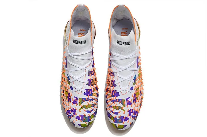 Adidas Predator Freak.1 FG Paul Pogba x Stella McCartney - White / Orange