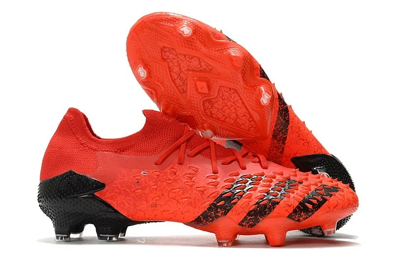 Adidas Predator Freak.1 Low FG Meteorite - Red / Black