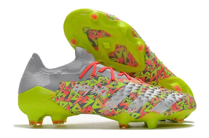 Adidas Predator Freak.1 Low FG Numbers up - Yellow / Grey / White