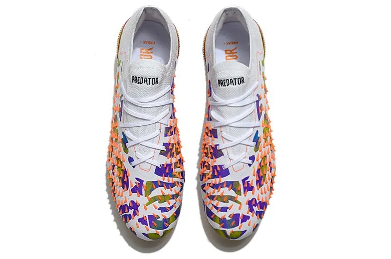 Adidas Predator Freak.1 Low FG Paul Pogba x Stella McCartney - White / Orange