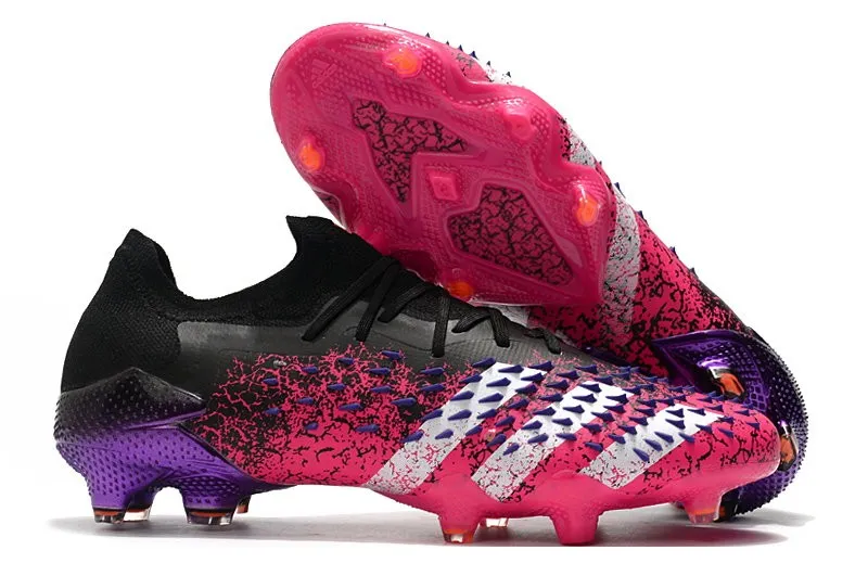 Adidas Predator Freak.1 Low FG Superspectral - Pink / Black / White