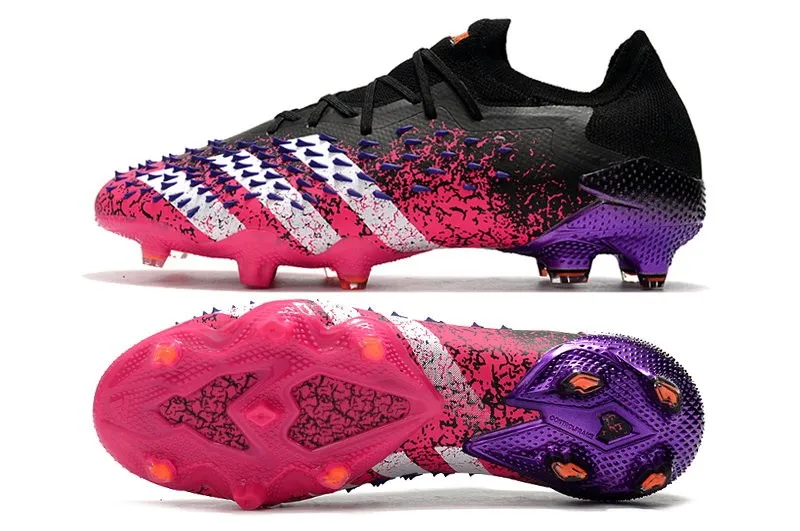 Adidas Predator Freak.1 Low FG Superspectral - Pink / Black / White