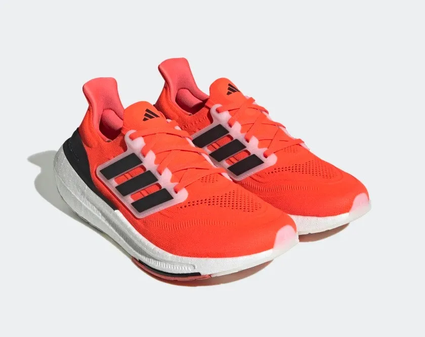 Adidas Ultraboost Light Solar Red Core Black Cloud White HQ6341