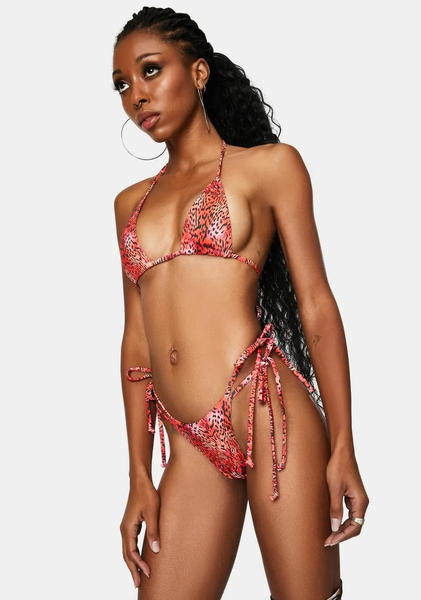 Adriana Cheetah Print Bikini Set-