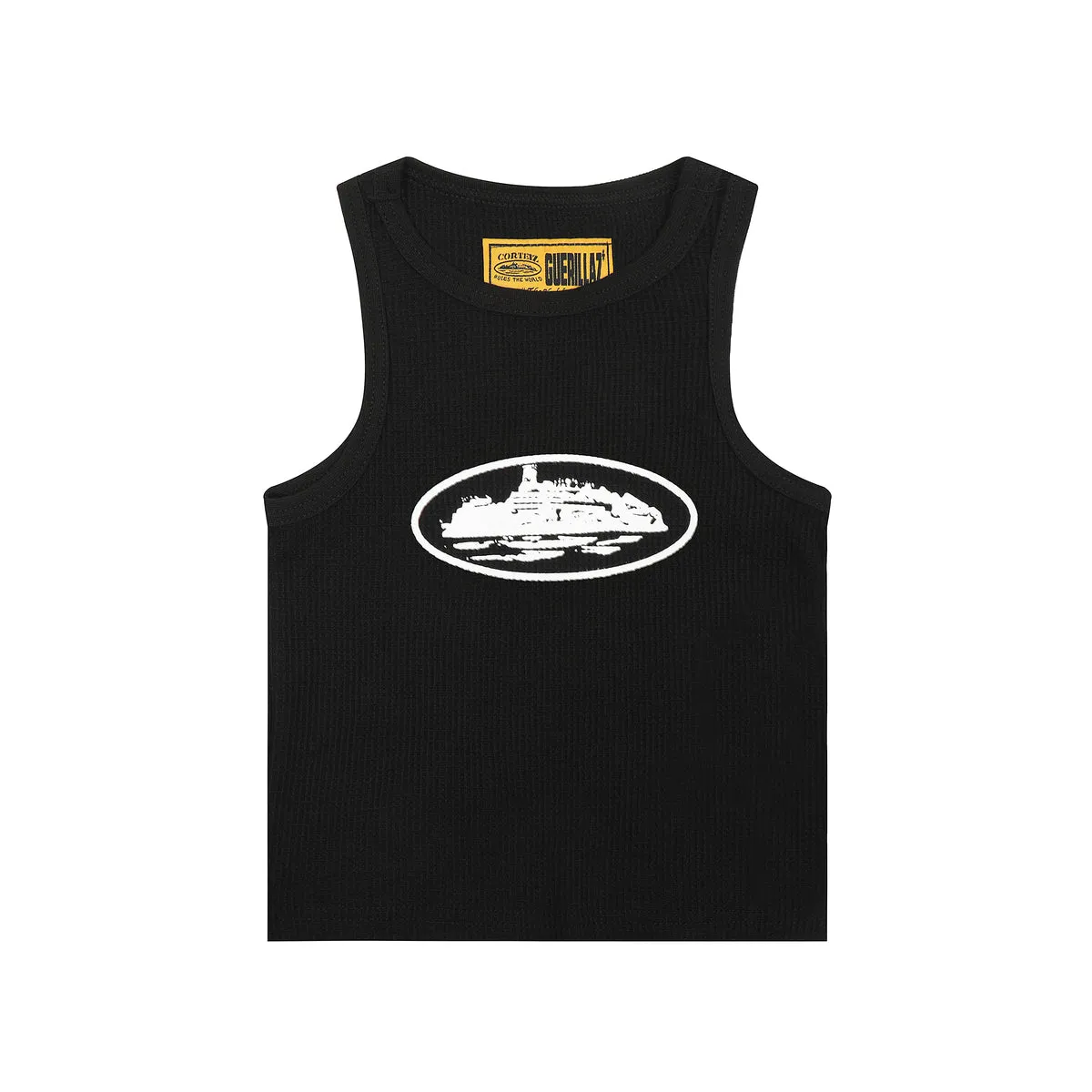 Alcatraz Black Tank Top