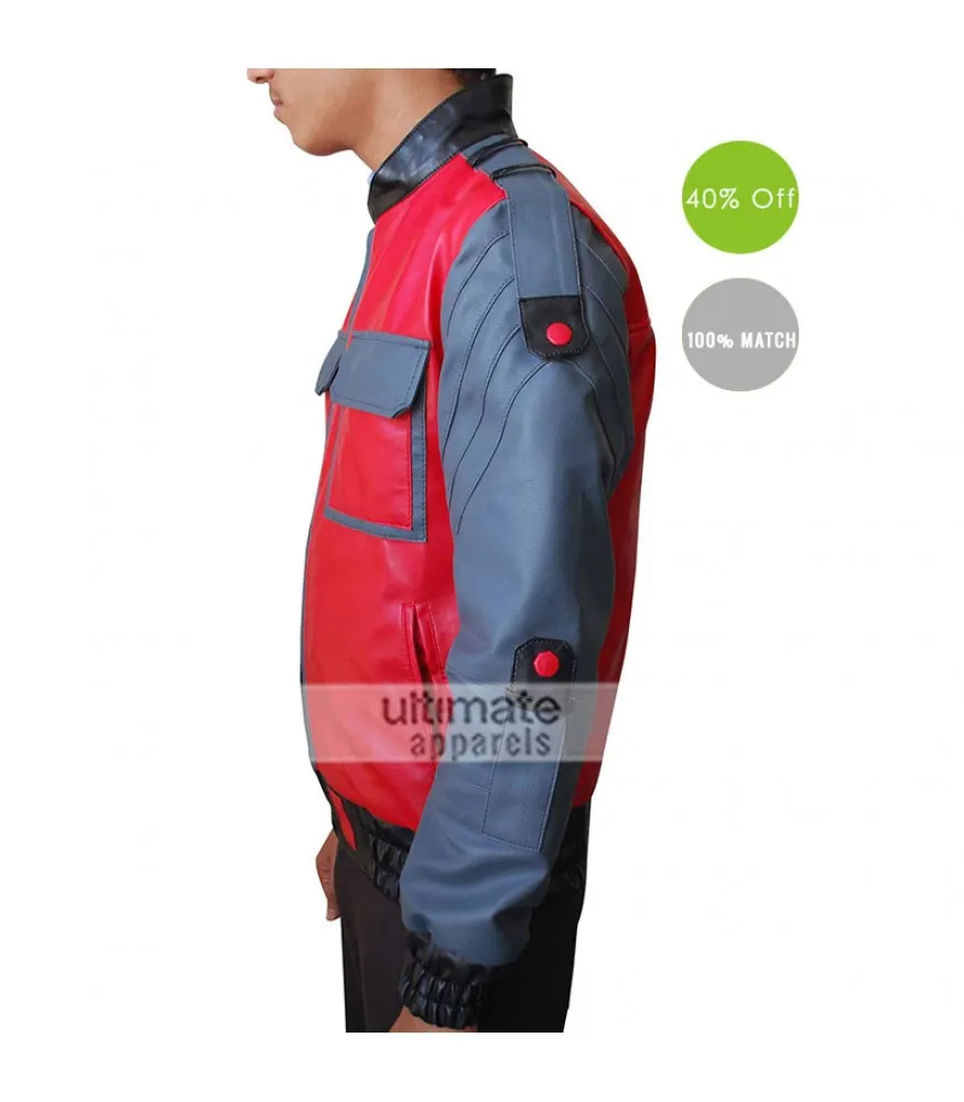 BTTF Back To The Future 2 Marty Mcfly 2015 Jacket