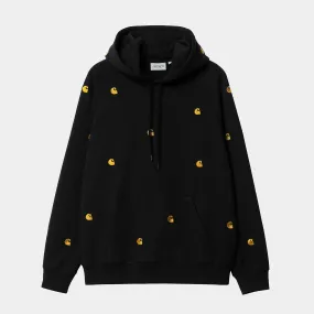 Carhartt WIP - Seek Pullover Hooded Sweatshirt - Black