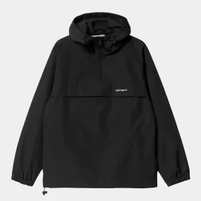 Carhartt WIP - Windbreaker (Summer) Pullover Hooded Jacket - Black / White