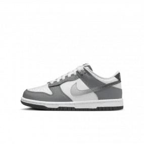 Chaussure Nike Dunk Low pour ado - Gris