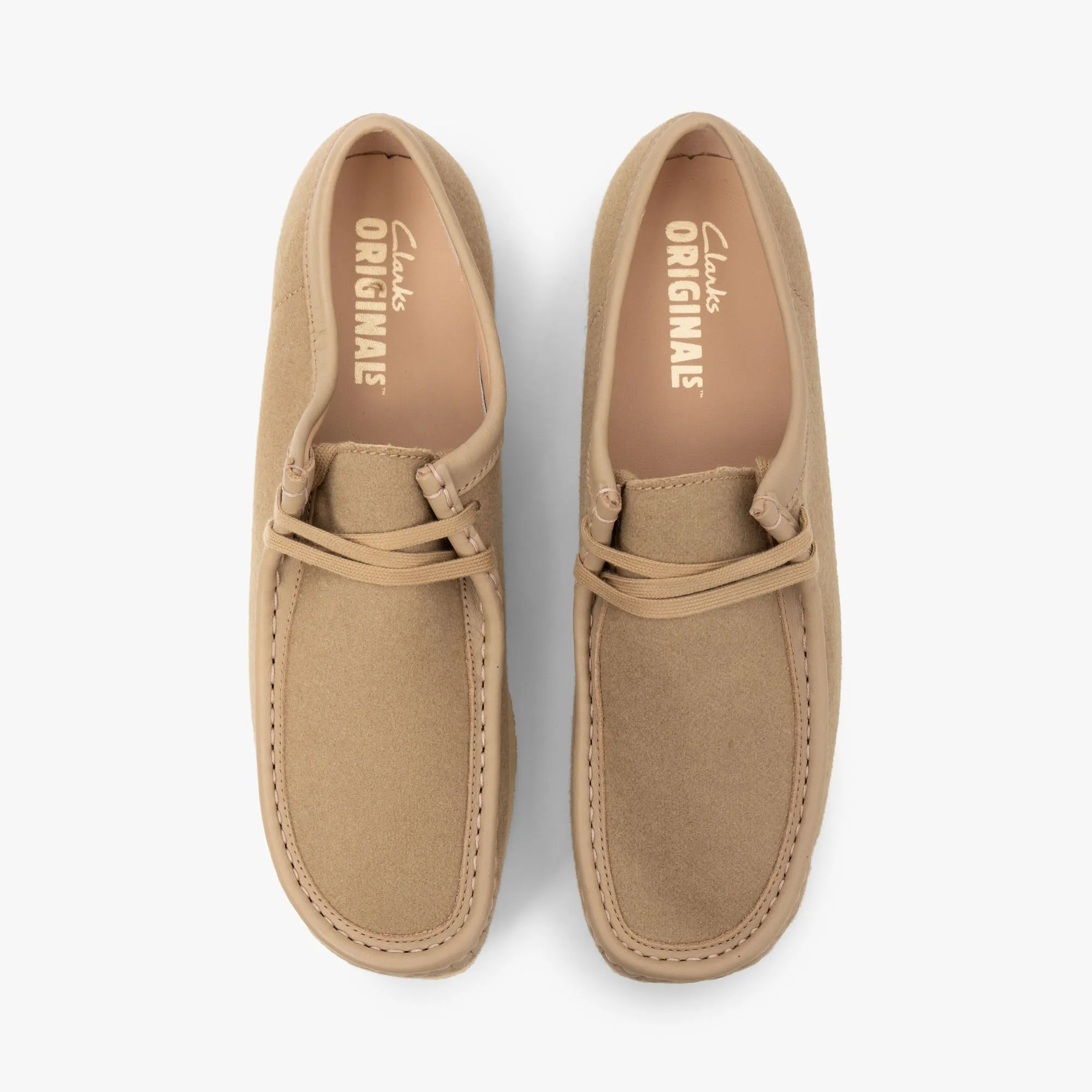 Clarks Originals Wallabee / Camel Wool