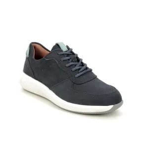 Clarks - Un Rio Sprint 261654644d - D Fit (navy Nubuck)