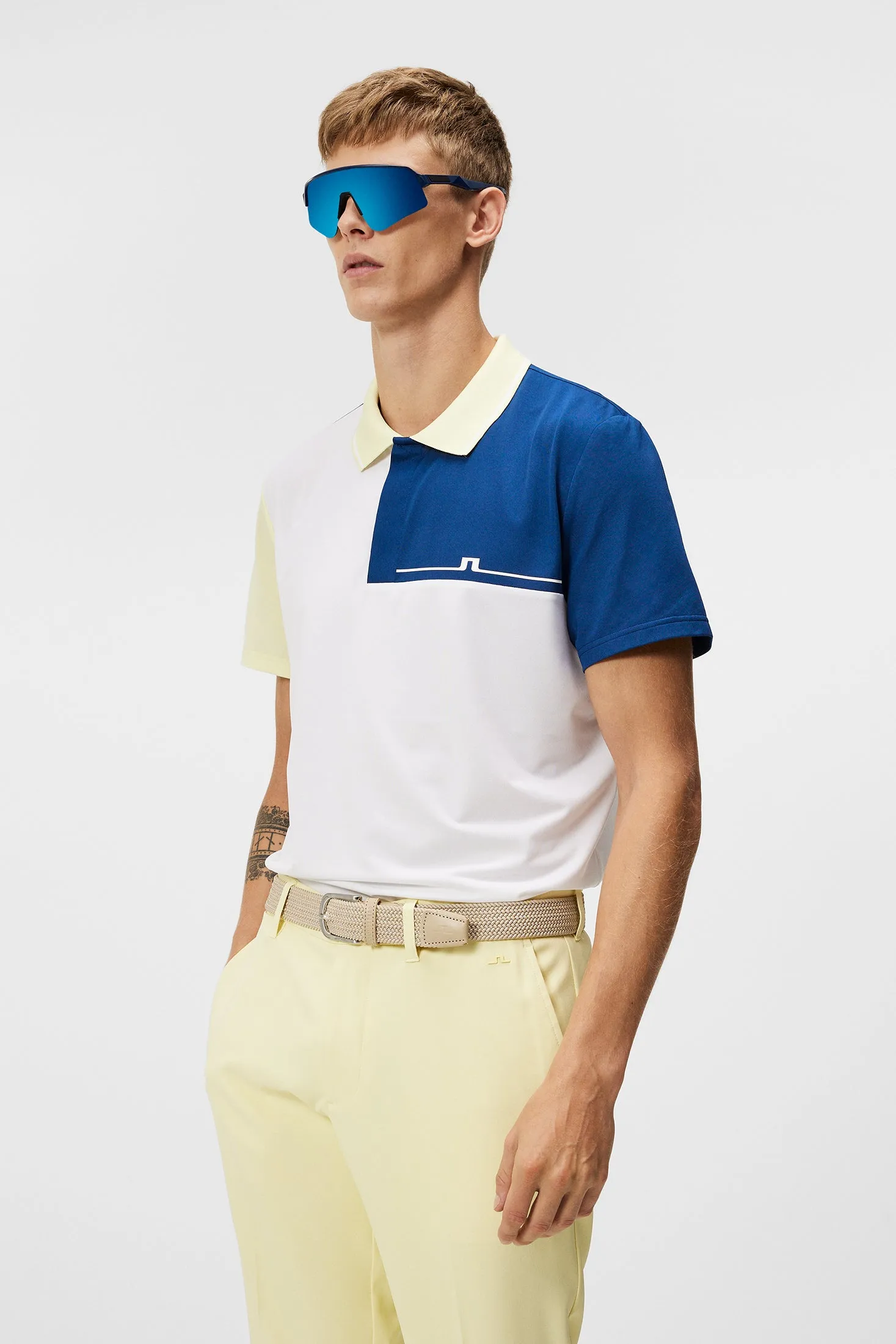 Cliff Reg Polo / White