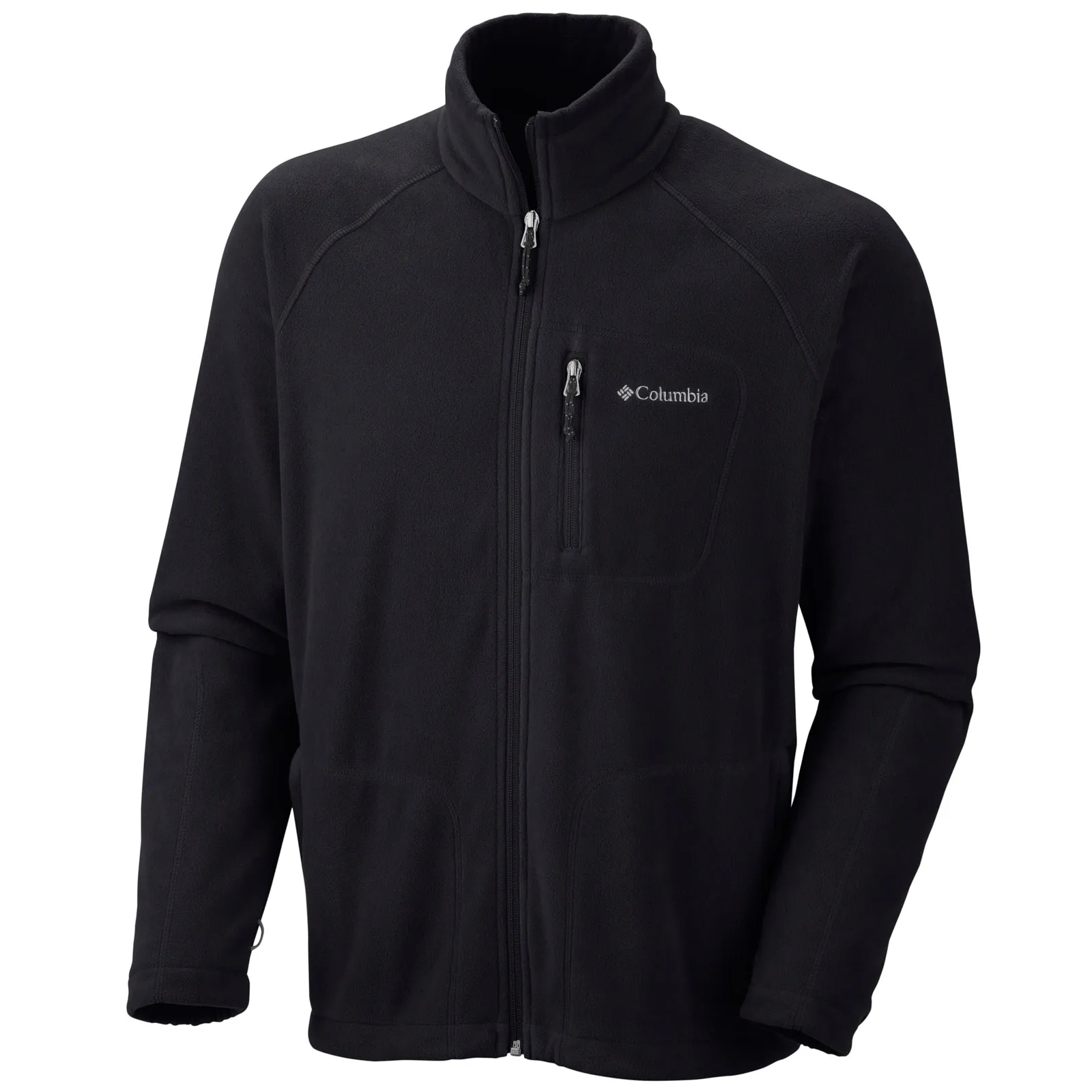 Columbia Men's Fast Trek II Full Zip Black | Buy Columbia Men's Fast Trek II Full Zip Black here | Outnorth