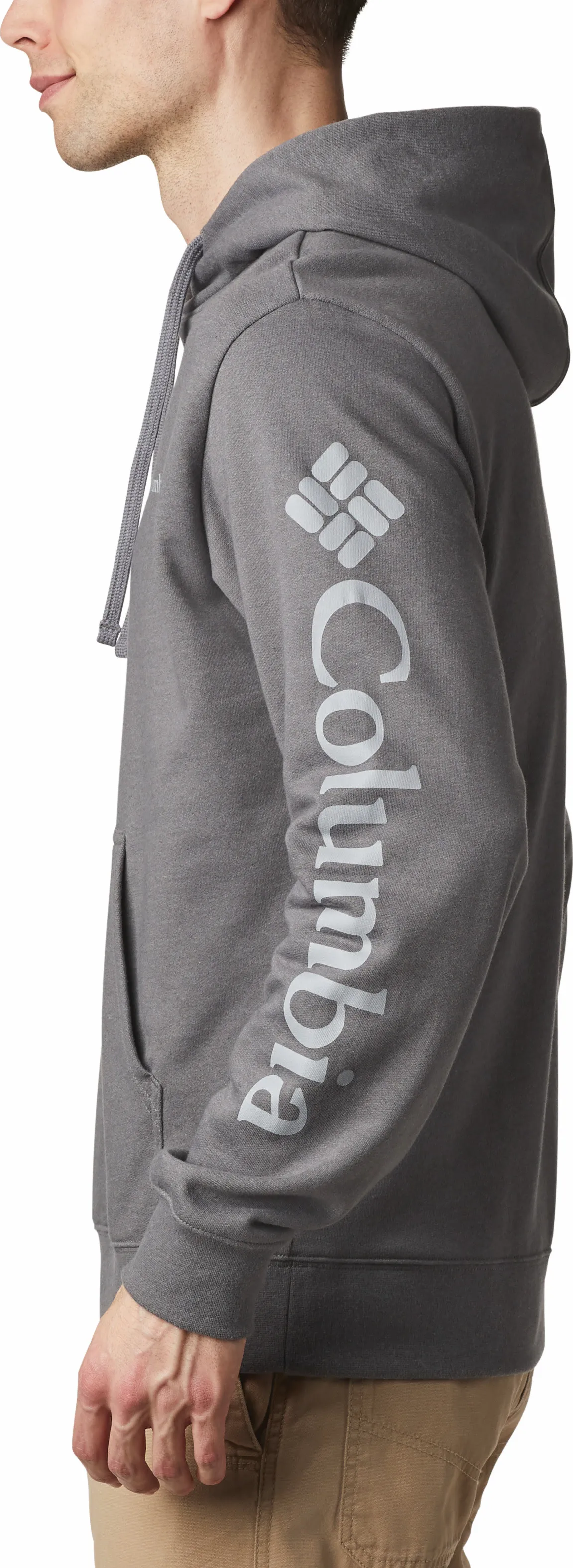 Columbia Men's Viewmont II Sleeve Graphic Hoodie City Grey/Columbia Grey | Buy Columbia Men's Viewmont II Sleeve Graph