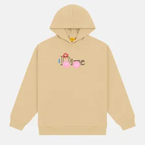 Dime MTL - Classic Senpai Pullover Hooded Sweatshirt - Sand