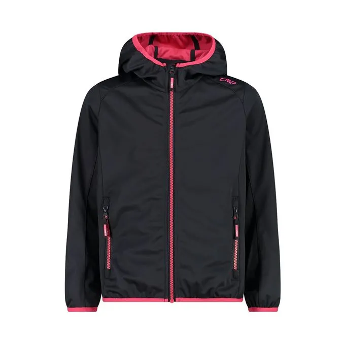 DOWN JACKET SOFTSHELL Boy Anthrax Strawberry