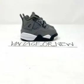 DS Nike Air Jordan IV 4 Cool Grey 2019 Retro BT Toddler ...