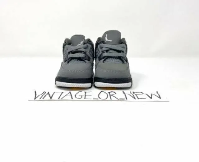 DS Nike Air Jordan IV 4 Cool Grey 2019 Retro BT Toddler ...