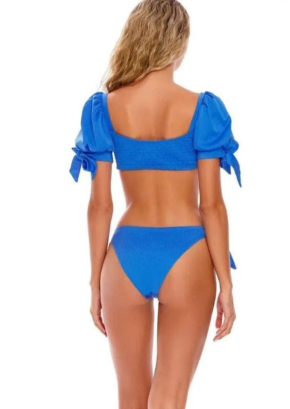 Eileen Bikini Top in Blue