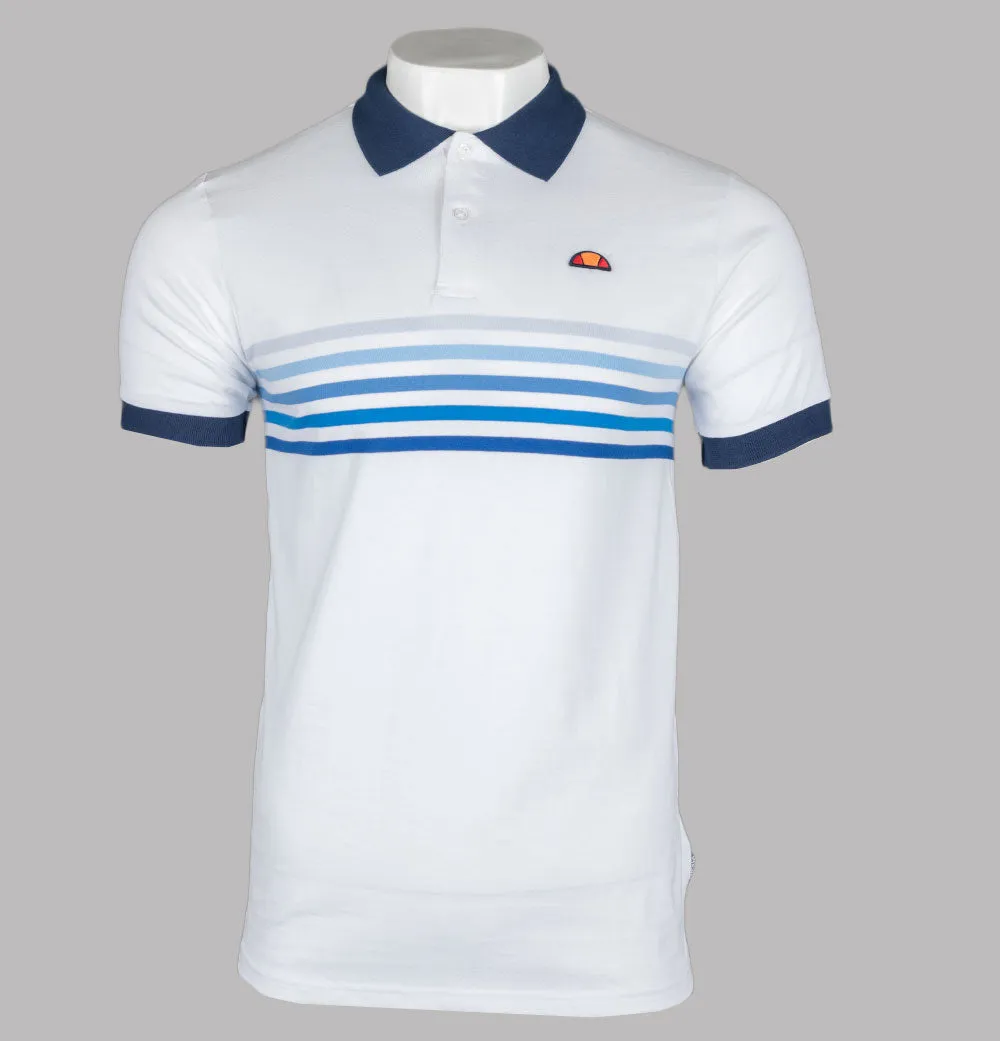 Ellesse Formia Polo Shirt White