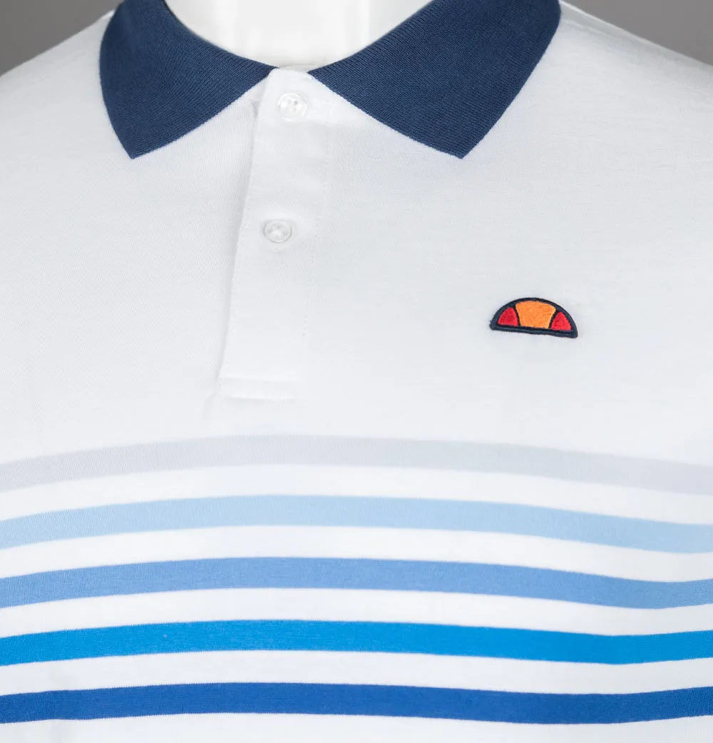 Ellesse Formia Polo Shirt White