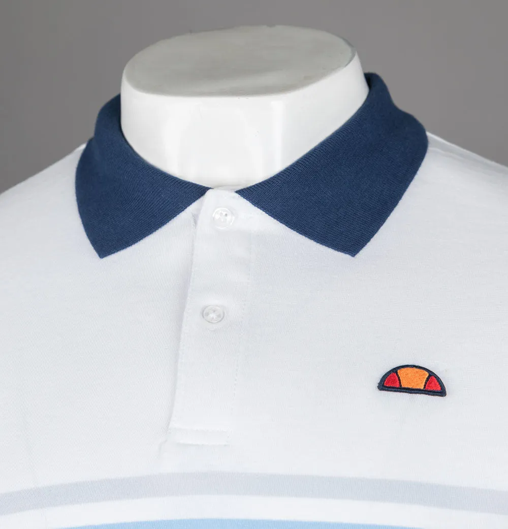 Ellesse Formia Polo Shirt White