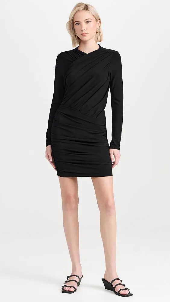 Enza Costa   Matte Jersey Wrap Dress 