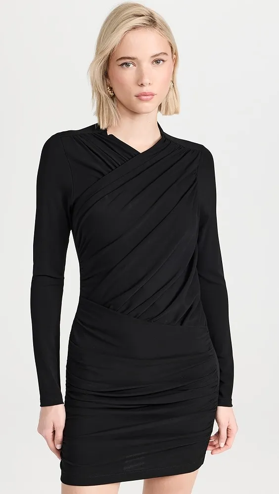 Enza Costa   Matte Jersey Wrap Dress 