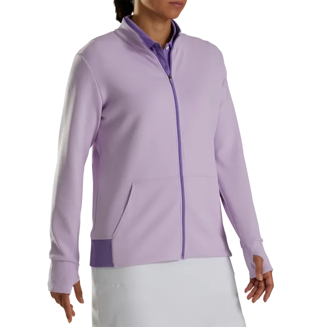 Footjoy Women's Full-Zip Knit Color Block Jacket