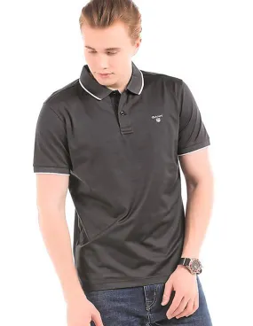 Gant Black Nanotex Polo Shirt