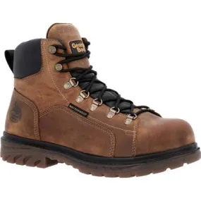 GEORGIA BOOT 6 INCH STEEL TOE WORK BOOT MEDIUM SIZES 8-13