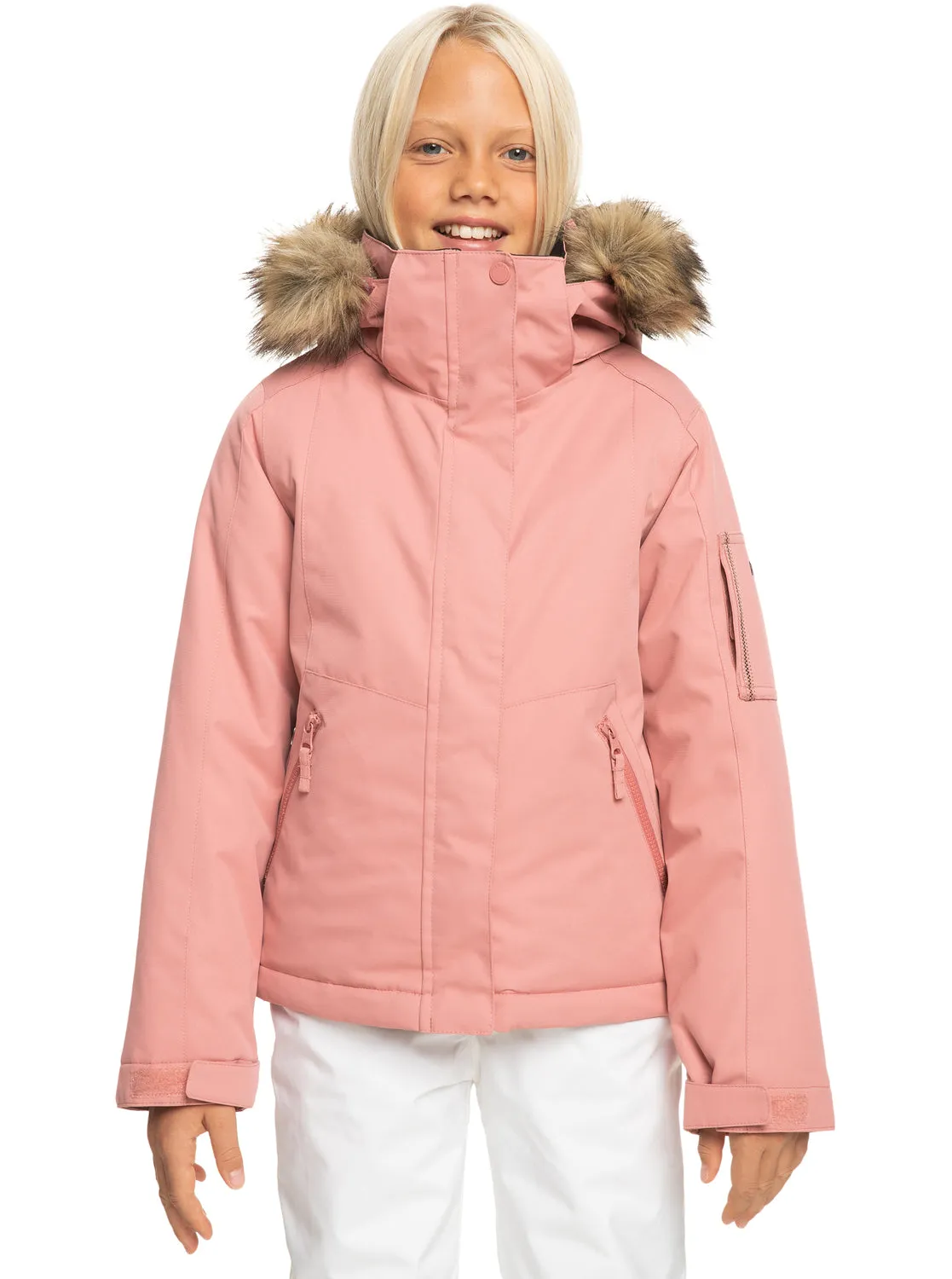 Girls 4-16 Meade Technical Snow Jacket - Dusty Rose