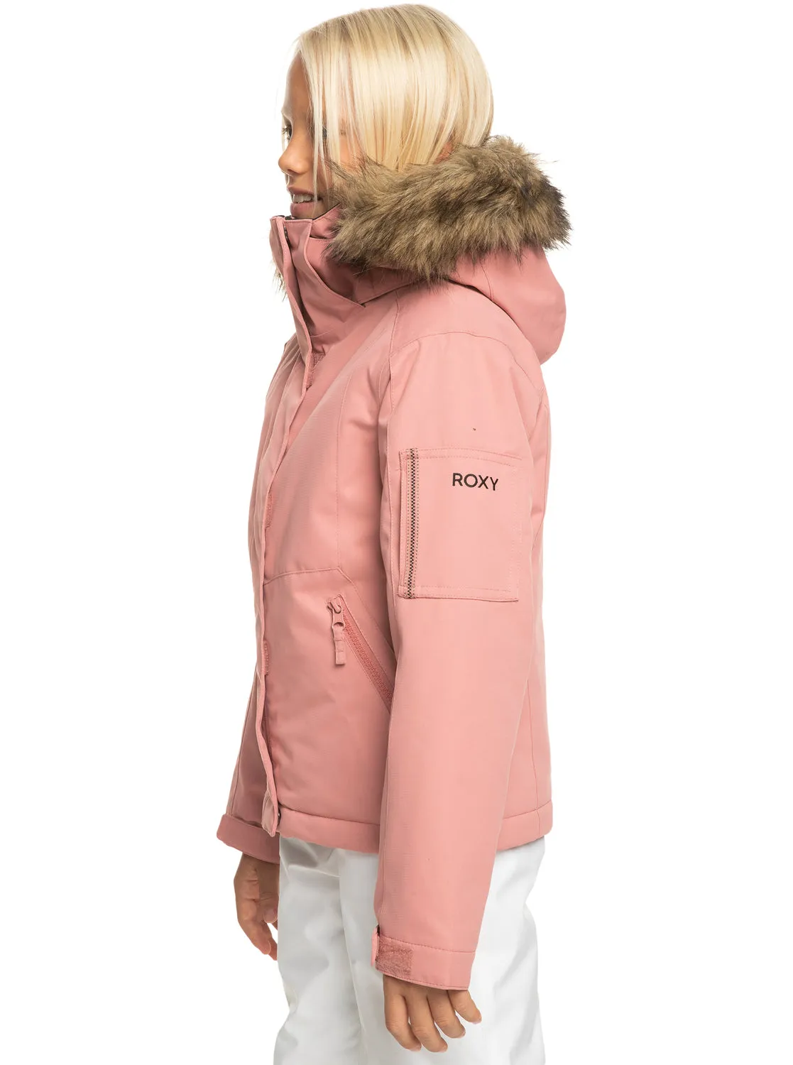 Girls 4-16 Meade Technical Snow Jacket - Dusty Rose