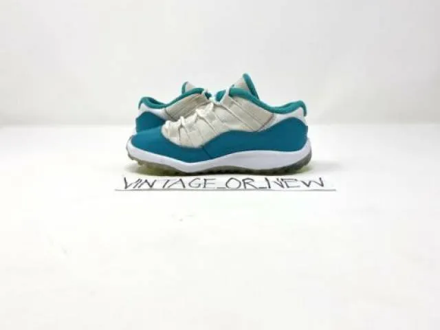 Girls Nike Air Jordan XI 11 Low Aqua Safari 2014 Retro 6...