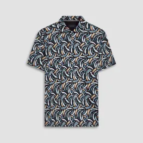 Hendrix Abstract Print Polo