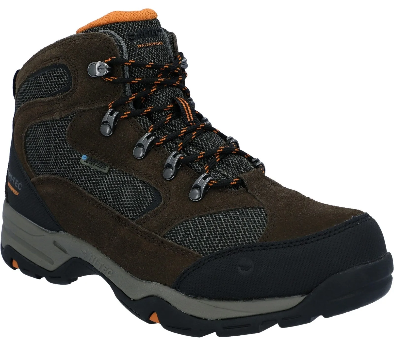 Hi-Tec Storm Mens Wide Fit Waterproof Walking Boot