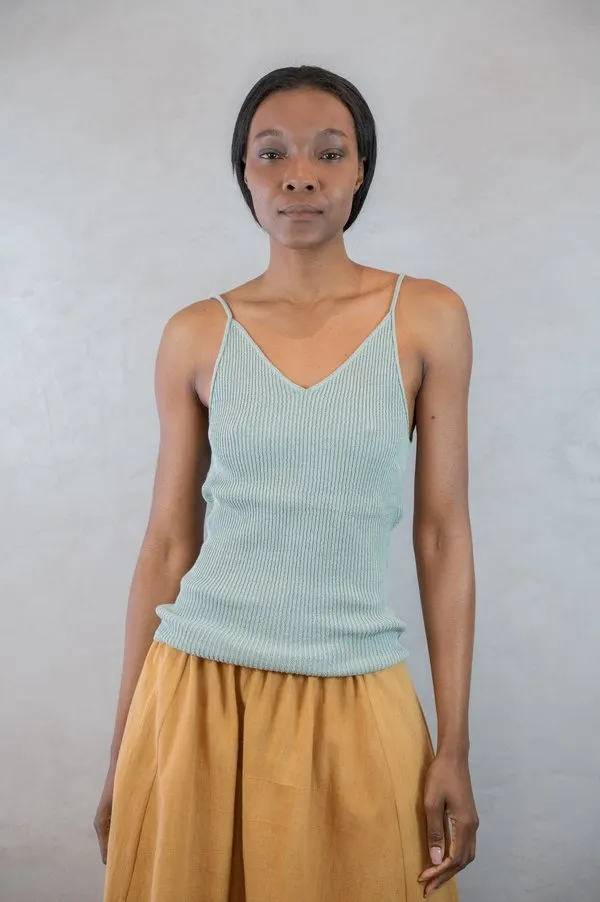 Izzy Tank Top - Aqua