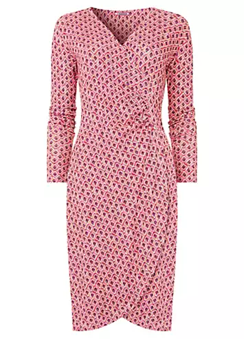 Joe Browns Gorgeous Geo Wrap Jersey Dress | Grattan