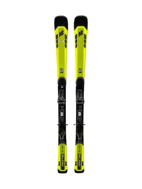 K2 Disruption 82Ti Skis with Marker XCELL 12 Bindings